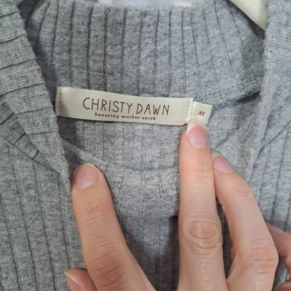 Christy Dawn the Charlie dress grey XS NWOT - Picture 5 of 6